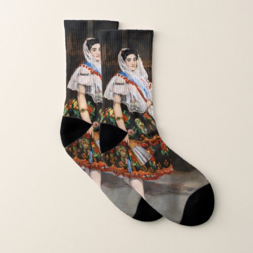 Edouard Manet _ Lola de Valence Socks