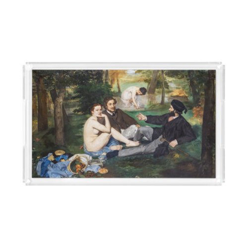 Edouard Manet _ Luncheon on the Grass Acrylic Tray