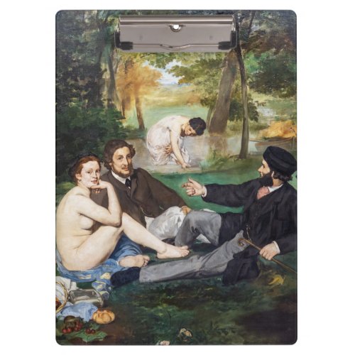 Edouard Manet _ Luncheon on the Grass Clipboard