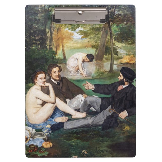 Edouard Manet - Luncheon on the Grass Clipboard (Front)