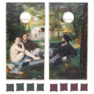 Edouard Manet - Luncheon on the Grass Cornhole Set