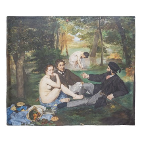Edouard Manet _ Luncheon on the Grass Duvet Cover