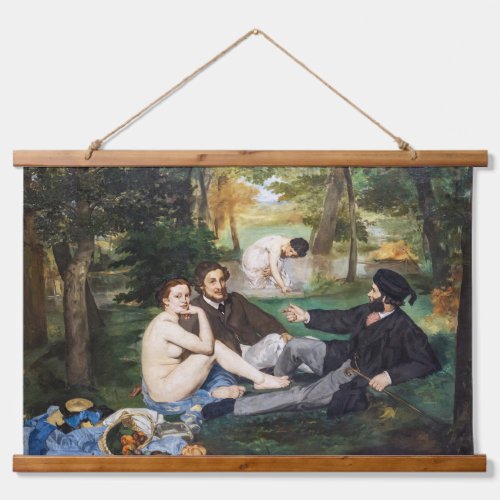 Edouard Manet _ Luncheon on the Grass Hanging Tapestry