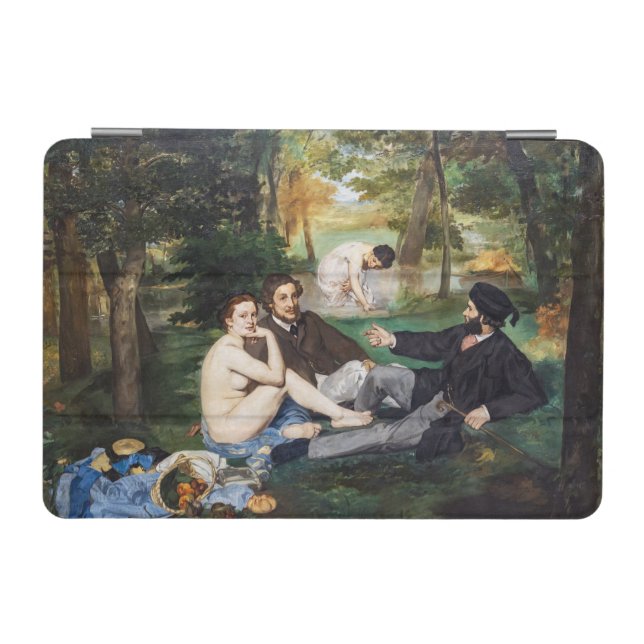 Edouard Manet - Luncheon on the Grass iPad Mini Cover (Horizontal)