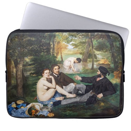 Edouard Manet _ Luncheon on the Grass Laptop Sleeve