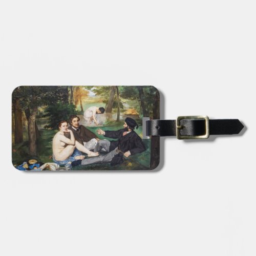 Edouard Manet _ Luncheon on the Grass Luggage Tag