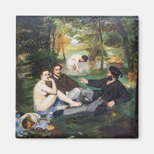 Edouard Manet - Luncheon on the Grass Magnet