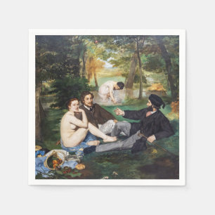 Edouard Manet - Luncheon on the Grass Napkins