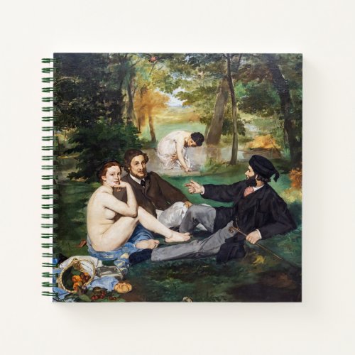 Edouard Manet _ Luncheon on the Grass Notebook