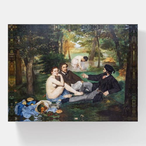 Edouard Manet _ Luncheon on the Grass Paperweight