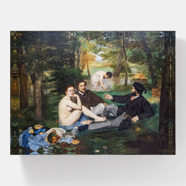 Edouard Manet - Luncheon on the Grass Paperweight (Front)