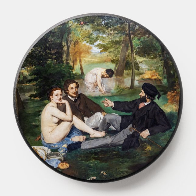 Edouard Manet - Luncheon on the Grass PopSocket (Popsocket)