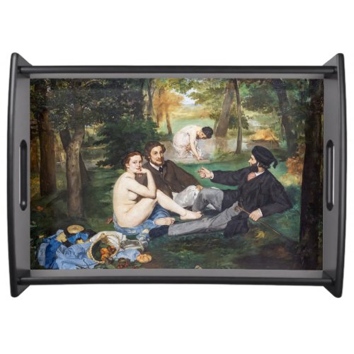 Edouard Manet _ Luncheon on the Grass Serving Tray