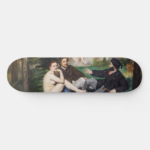 Edouard Manet _ Luncheon on the Grass Skateboard