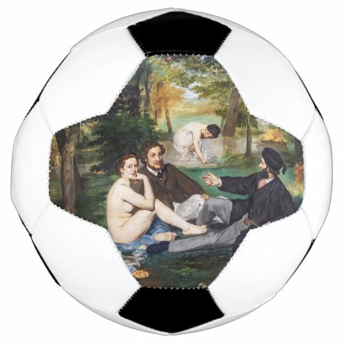 Edouard Manet _ Luncheon on the Grass Soccer Ball