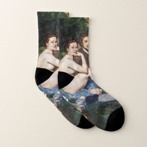 Edouard Manet _ Luncheon on the Grass Socks