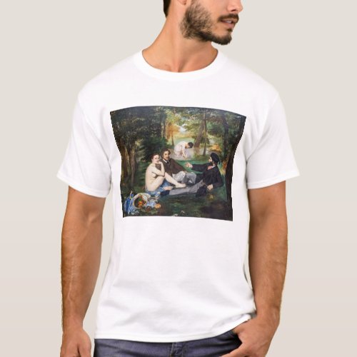 Edouard Manet _ Luncheon on the Grass T_Shirt