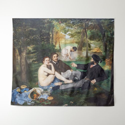 Edouard Manet _ Luncheon on the Grass Tapestry