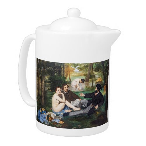 Edouard Manet _ Luncheon on the Grass Teapot
