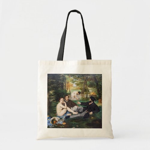 Edouard Manet _ Luncheon on the Grass Tote Bag