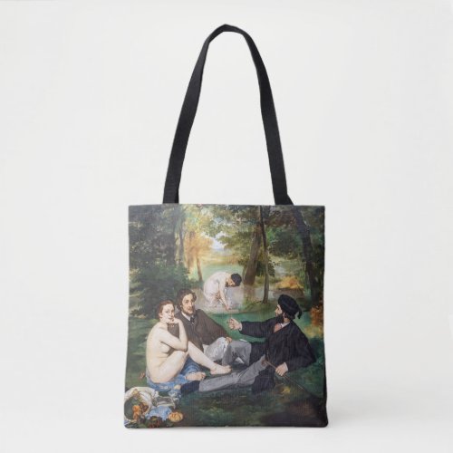 Edouard Manet _ Luncheon on the Grass Tote Bag