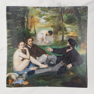 Edouard Manet - Luncheon on the Grass Trinket Tray