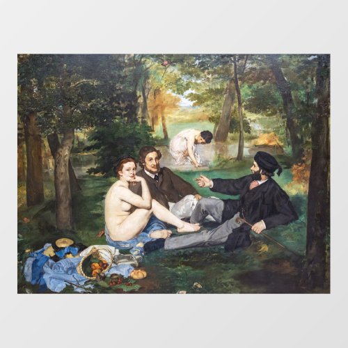 Edouard Manet _ Luncheon on the Grass Wall Decal