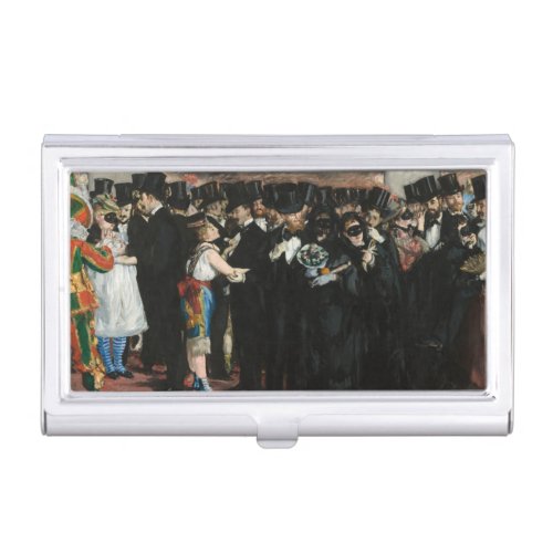 Edouard Manet _ Masked Ball at the Opera Business Card Case