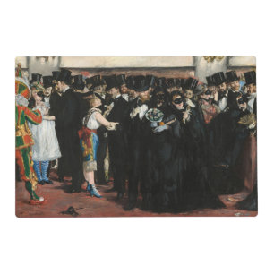 Edouard Manet - Masked Ball at the Opera Placemat