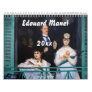 Edouard Manet Masterpieces Selection Calendar
