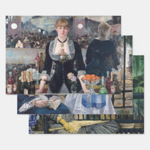 Edouard Manet - Masterpieces Selection Wrapping Paper Sheets