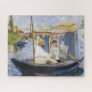 Edouard Manet - Monet in his Studio Boat Jigsaw Puzzle