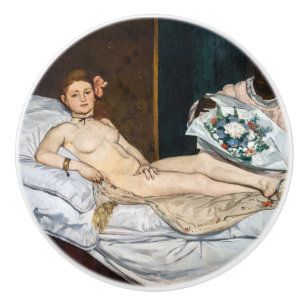 Edouard Manet - Olympia Ceramic Knob