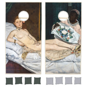 Edouard Manet - Olympia Cornhole Set