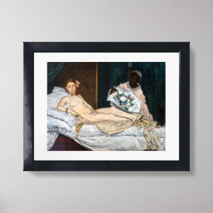 Edouard Manet - Olympia Framed Art