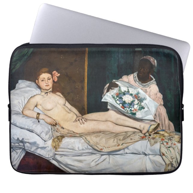 Edouard Manet - Olympia Laptop Sleeve (Front)