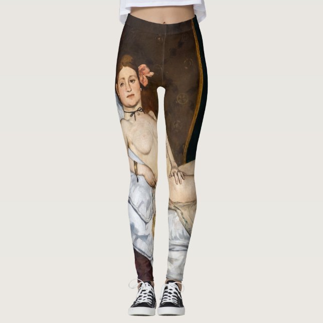 Edouard Manet - Olympia Leggings (Front)