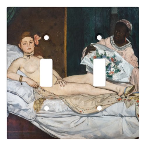 Edouard Manet _ Olympia Light Switch Cover