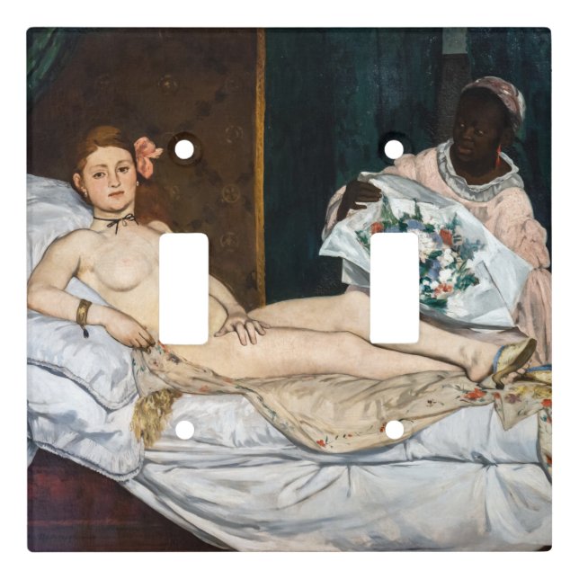 Edouard Manet - Olympia Light Switch Cover (Front)