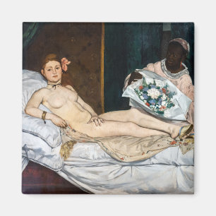 Edouard Manet - Olympia Magnet