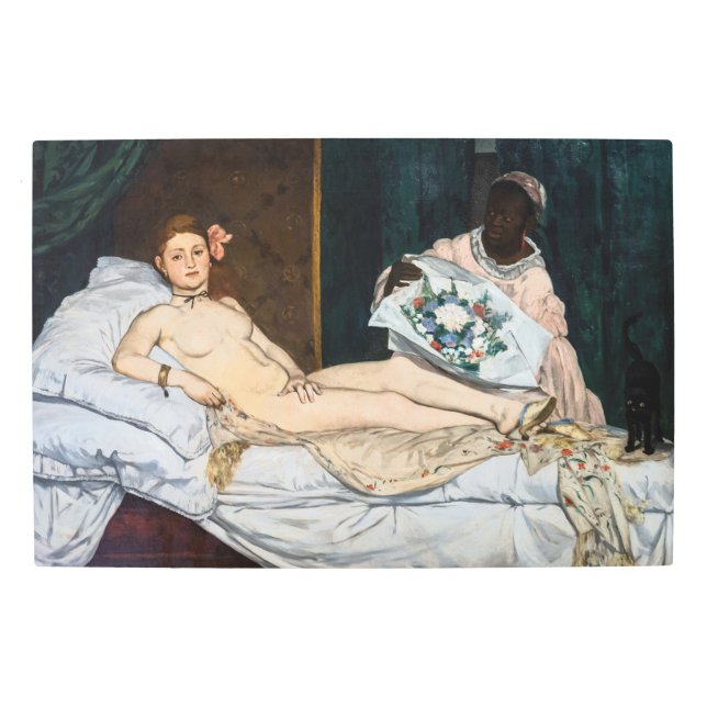 Edouard Manet - Olympia Metal Print (Front)