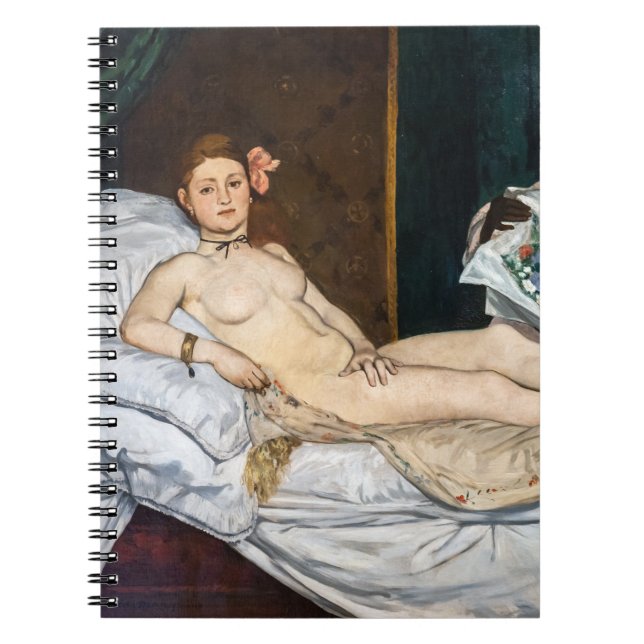 Edouard Manet - Olympia Notebook (Front)