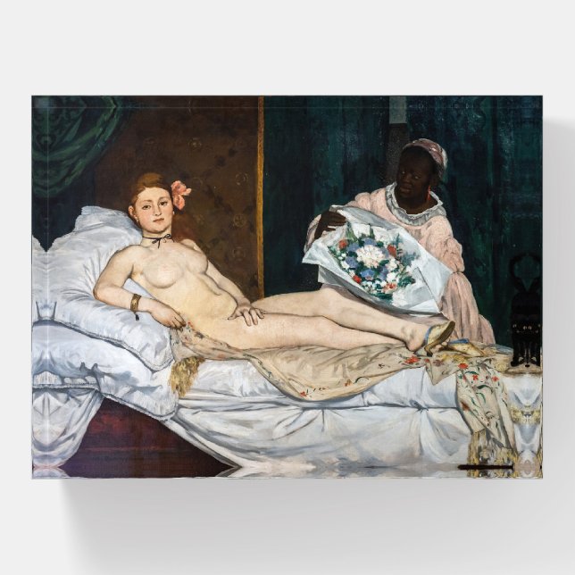 Edouard Manet - Olympia Paperweight (Front)