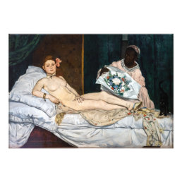 Edouard Manet - Olympia Photo Print