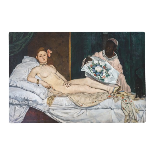 Edouard Manet - Olympia Placemat (Front)
