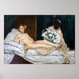 Edouard Manet - Olympia Poster