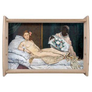 Edouard Manet - Olympia Serving Tray
