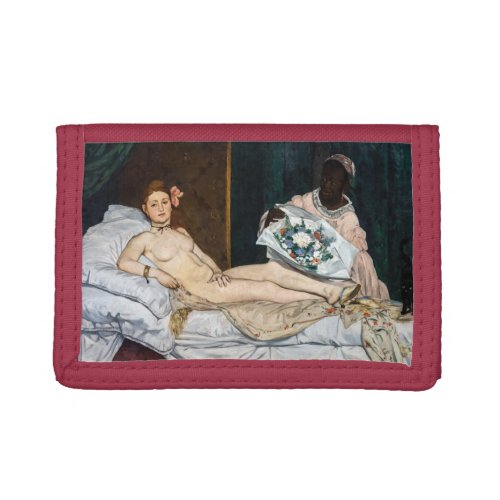 Edouard Manet _ Olympia Trifold Wallet