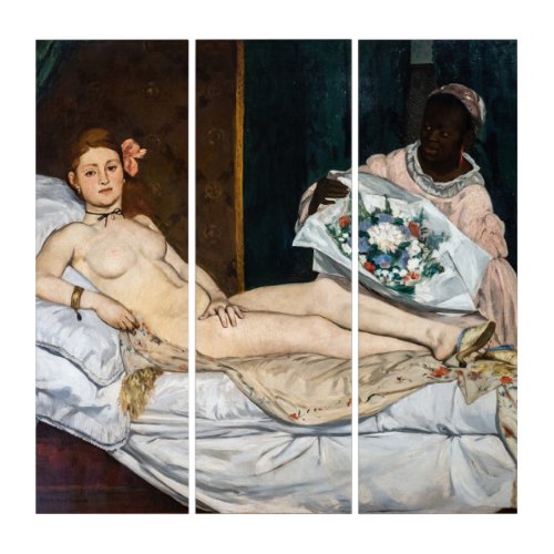 Edouard Manet _ Olympia Triptych
