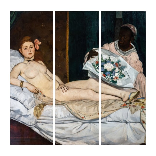 Edouard Manet - Olympia Triptych (Front)